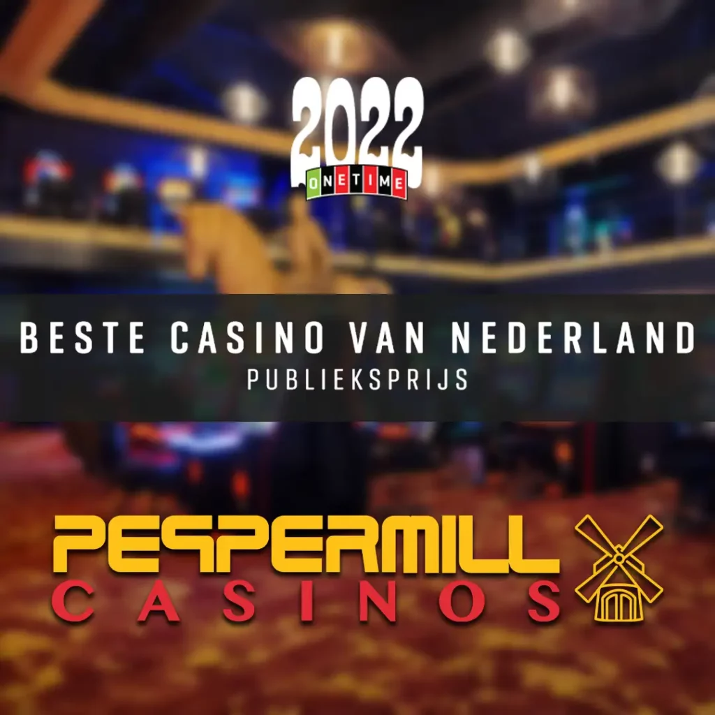 Beste Casino van Nederland - Publieksprijs - Casino Peppermill Heerlen