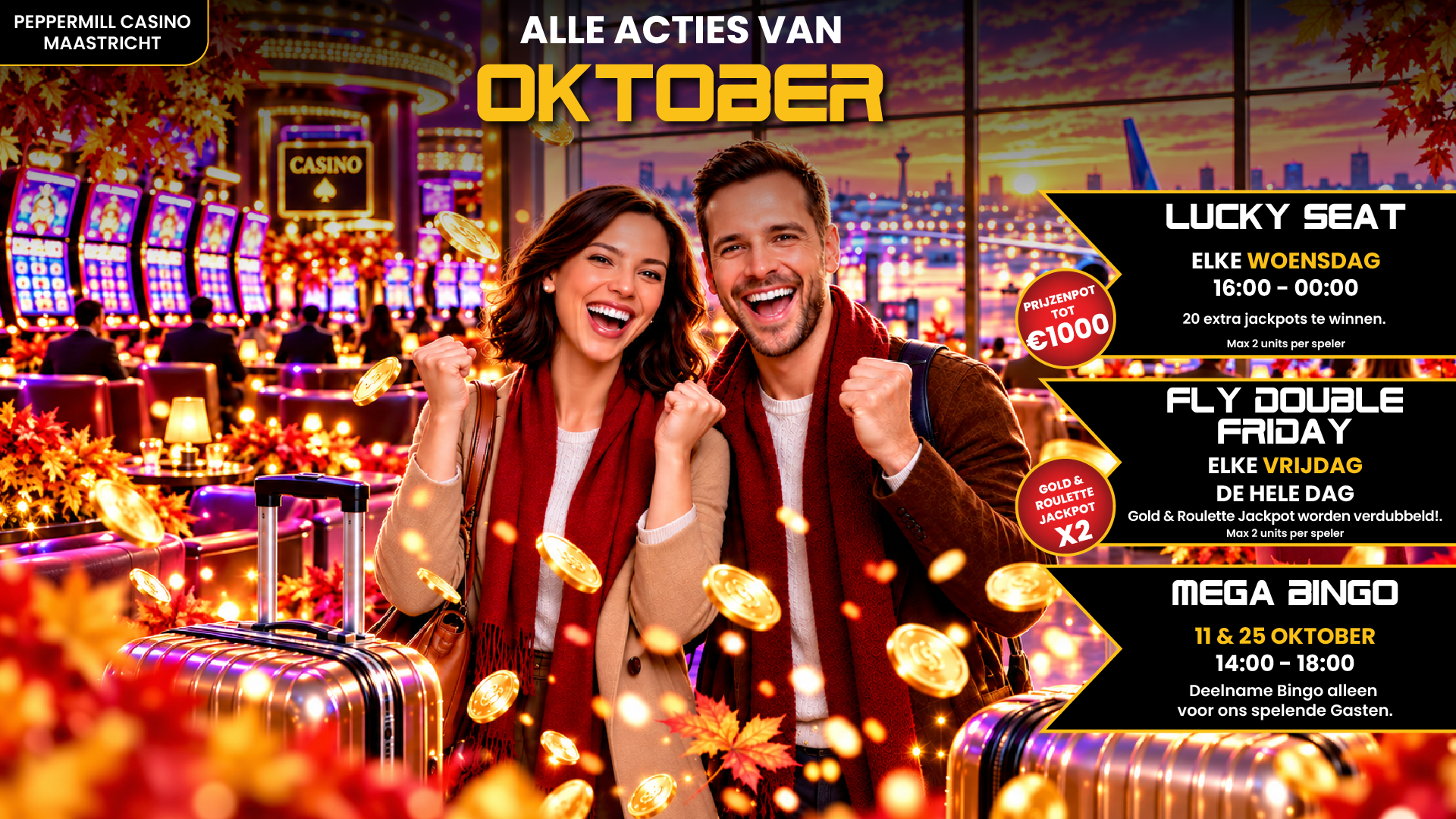 Peppermill Casino Maastricht in oktober